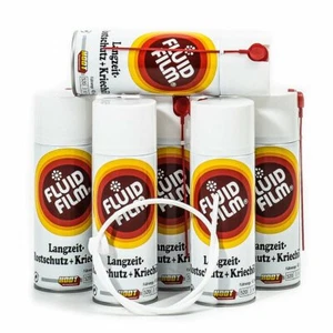 Fluid Film AS-R 400 ml Sprühdose 6er Pack+Sonde 60 cm Hodt Rostschutz