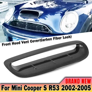 For Mini Cooper S R53 R50 2002-2006 2003 Front Air Hood Bonnet Scoop Vent Kit 1x - Foto 1 di 16