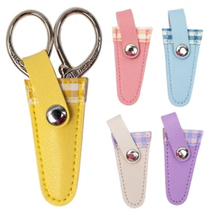 PU Leather Sheath Tool Holster Pouch Holders For Embroidery Tailor Scissor Cover - Picture 1 of 24