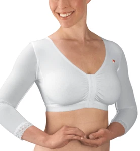 Compression Arm Sleeve with Adjustable Co/Design Veronique Surgical Garment B943 - Picture 1 of 5