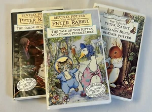 The World Of Peter Rabbit And Friends VHS Set Of Three - Picture 1 of 9