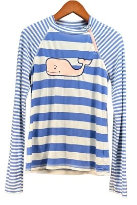 Vineyard Vines For Target Girls Swim Shirt Top Rash Guard Size XL (14/16) UPF 50 - Image 1 of 4