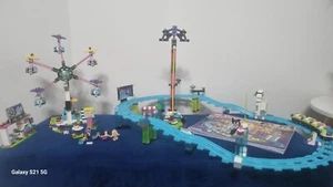Lego Friends Set # 41130 Amusement Park Roller Coaster with instructions. - Picture 1 of 8
