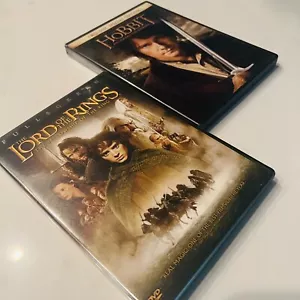 DVD - LOTR Lord of The Rings Fellowship Of The Ring -The Hobbit Special Edition - Picture 1 of 3