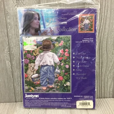 De Colección Janlynn Colección Platino Nuevas Aventuras Punto de Cruz Kit Niño Mar NUEVO Foto 1 de 4