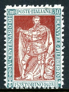 Italy 1928 Turin Exposition 30¢ Perf 11 Scott 203 Mint R540 - Picture 1 of 6