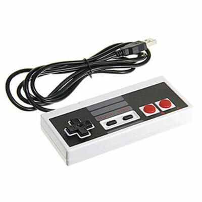 Nintendo NES USB Controller Windows Mac Linux Raspberry Pi RetroPie Gamepad - Imagen 1 de 2