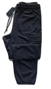 Tommy Hilfiger Men's $89 Sweatpants Modern BLACK STRECH Pants SIZE MEDIUM - Picture 1 of 7