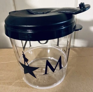 Nuevo vaso de plástico musical Hamilton Broadway tapa negra Nueva York Top 10 oz - Imagen 1 de 12