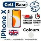 New Apple Iphone X 64gb 256gb All Colours Unlocked Smartphone In Box Re- Sealed