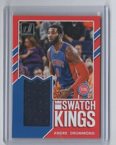 2017-18 Donruss Swatch Kings Jumbo #6 - Andre Drummond - Detroit Pistons - Picture 1 of 1