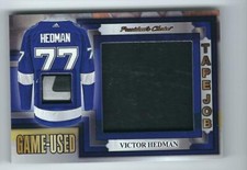 2020-21 President's Choice Game-Used STICK RACK Tape Job Victor Hedman 1/5