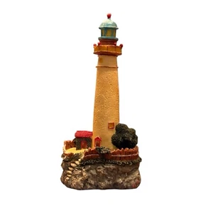 Cape May Point Leuchtturm Figur NJ Sammlerstück Maritim Ozean Meer Geschenk Bemalung - Bild 1 von 12
