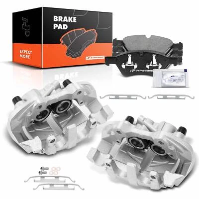 A-Premium Brake Calipers & Brake Pads Front for Mercedes-Benz E350 E550 ML500 - Image 1 of 4