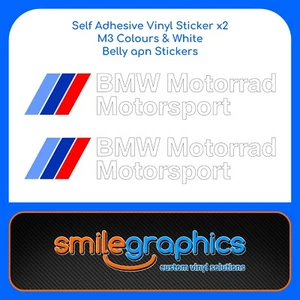 BMW S1000RR Motorrad Motorsport decals belly pan  - Picture 1 of 1