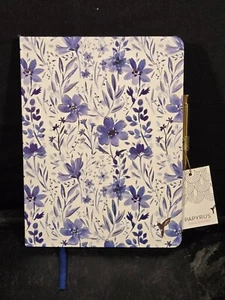 Papyrus Express Beautifully Floral Journal with Pen 224 Lined Pages Click Pen - Picture 1 of 8