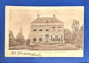 NIEDERLANDE Postkarte• Frederiksoord Gartenbauschule• Versand ungeteilt zurück - Bild 1 von 2