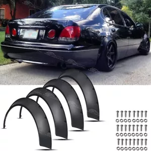 For Lexus IS250 IS350 IS300 Fender Flares Extra Wide Body Wheel Arches Mudguard - Picture 1 of 9