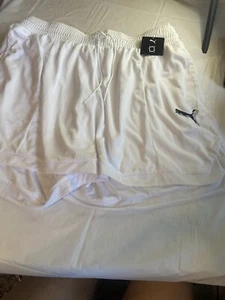 Herren Puma SE Dry Cell weiß Nylon Kordelzug ungefüttert Shorts-Größe XL-neu mit Etikett - Bild 1 von 12