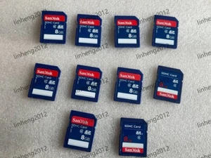 10PCS SANDISK SD SDHC 8GB Memory card - Picture 1 of 3