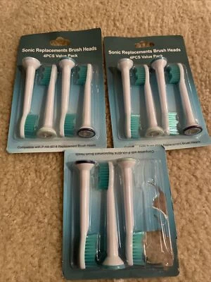 Cabezales de repuesto para cepillo de dientes eléctrico sónico 11 piezas. Value Pack HX-6014 Foto 1 de 4