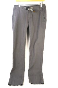Burton Gray Straight Leg Denim Jeans Men's Size 30 x 32 Built in Belt - Picture 1 of 4