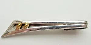 Design Krawattennadel Krawattenhalter Klammer Tie pin 925 Silber Gold Nr. 26 - Bild 1 von 3