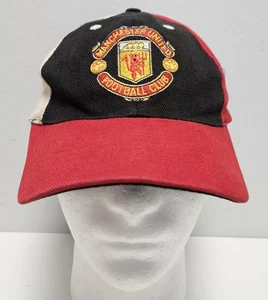 Manchester United Football Club schwarz rot & weiß Umbro Snapback Baseball Cap - Bild 1 von 5