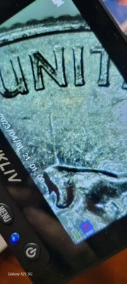 Unicorn George!  2006  P Navada State Quarter,  Multiple Die Cracks, Very Cool - Image 1 of 4