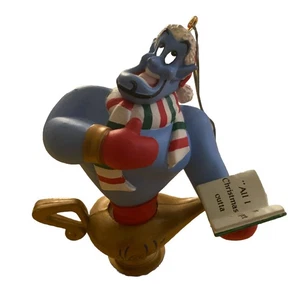 Vintage Disney Grolier Aladdin Genie Weihnachtsschmuck - Bild 1 von 4