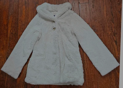Abrigo forrado Patagonia niñas piel sintética blanco roto poliéster 10 mediano Foto 1 de 4