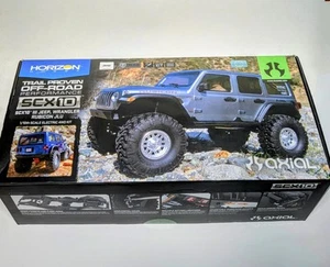 Axial 1/10 SCX10 III Jeep 4wd KIT JLU Wrangler 4X4 Rock Crawler W/Portals READ - Picture 1 of 12