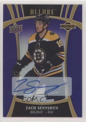 2019 Upper Deck Allure Rookies Purple Diamond /10 Zach Senyshyn Rookie Auto RC - Image 1 of 2