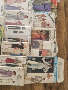 Vintage Sewing Patterns Bundle Mid Sizes - Picture 1 of 5