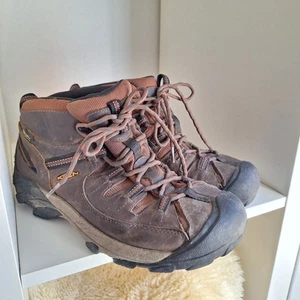 Men’s Keen Targhee II Waterproof Hiking Boots 8 EU 40.5 Ankle Mid Brown Outdoor - Picture 1 of 15