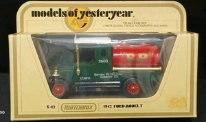 Matchbox Models Of Yesteryear Y-12 1912 Model T Ford Tanker BP In Box - Picture 1 of 5