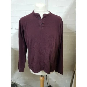 Next Premium Soft Grandad Long Sleeve Top Size L - Picture 1 of 5