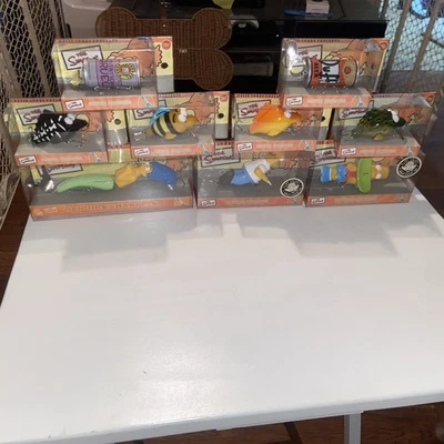 Juego Completo de 9 Señuelos Reliquia LOS SIMPSONS Bart, Homer, Marge, Blinky (X4), Lata Foto 1 de 4