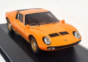 Modellino auto scala pressofuso arancione Ixo KB 1/43 Lamborghini Miura P400 SV 1972 - Foto 1 di 9