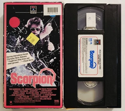 SCORPION VHS TONNY TULLENERS GOOD CONDITION FAST SHIPPING  - Image 1 of 4