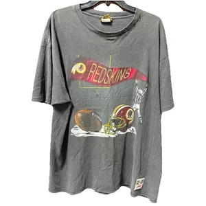 Camiseta vintage de nuez moscada de los Washington Redskins de una sola puntada para hombre XL bordada - Imagen 1 de 11