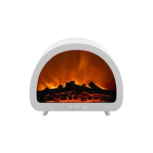 Fireplace Flame LED Essential Oil Diffuser Aroma Aromatherapy Air Humidifier - - Bild 1 von 17