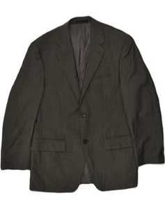 MICHAEL KORS Mens 2 Button Blazer Jacket UK 38 Medium  Grey Wool AI01 - Picture 1 of 3