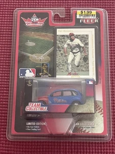 2001 Pat Burrell Fleer/White Rose PT Cruiser W/card Phillies MLB Nice - Picture 1 of 8