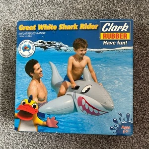 Great White Shark Rider Inflatable brand new in box 3 years / 98-103 cm - Picture 1 of 2