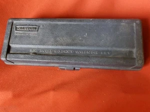 VintageCraftsman scatola vuota solo 3/8" presa set custodia corona logo strumento Permanex - Foto 1 di 8