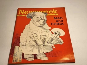 NEWSWEEK magazine AUGUST 8, 1966 MAO and CHINA - Picture 1 of 7