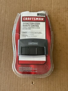 Craftsman Télécommande de Porte de Garage 30498 Clip de Visière 3 Boutons (Paquet Abîmé) NEUF - Photo 1/2