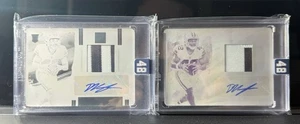 2023 Panini Impeccable Deuce Vaughn 1/1 Printing Plate Set Magenta and Black - Picture 1 of 4