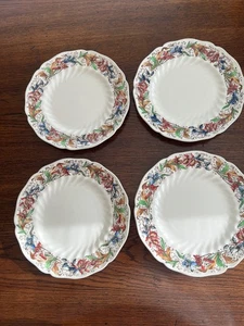 Royal Doulton Tintern Salad Plates  Set 4 - Picture 1 of 4